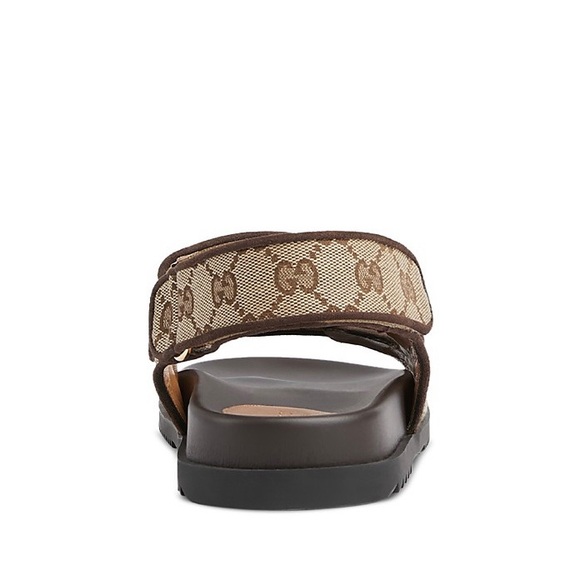 GUCCI GG logo supreme double strap sandals - Picture 5 of 5